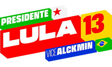 Presidente Lula 13, vice Alckmin